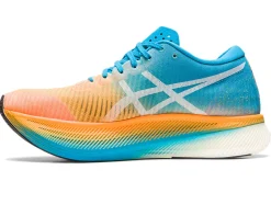 Fashion ASICS METASPEED SKY Orange Pop/Island Blue