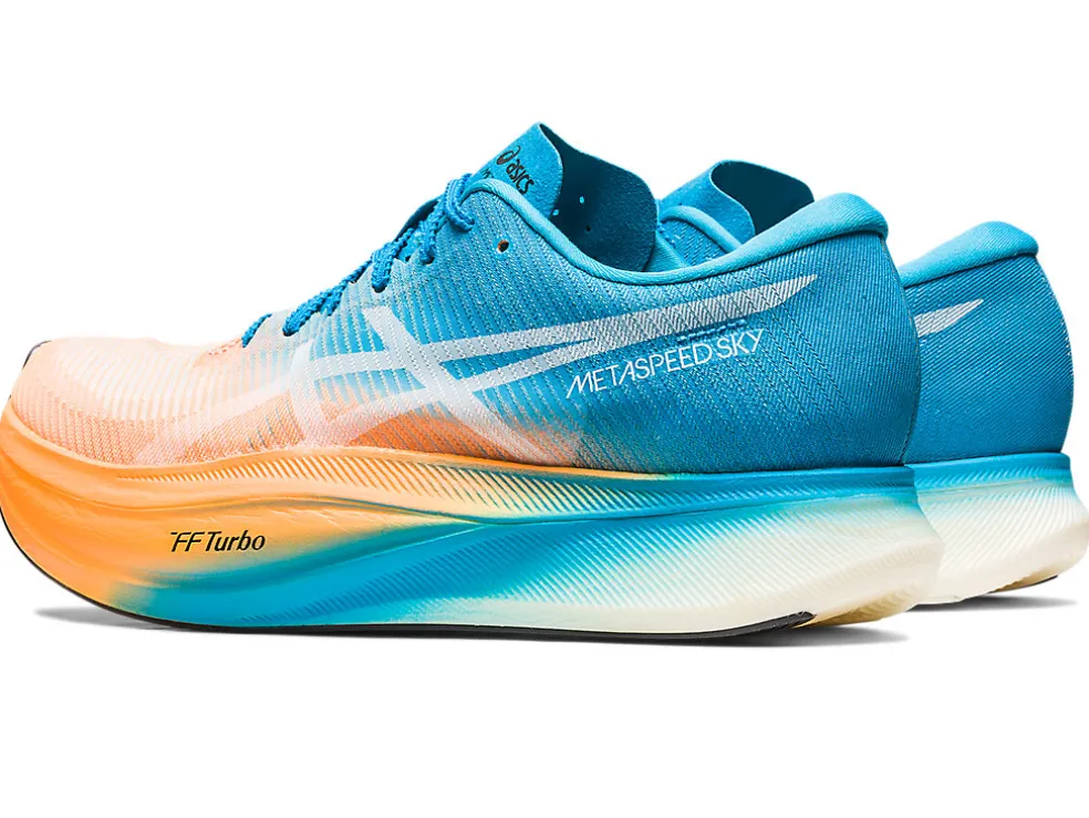 Store ASICS METASPEED SKY+ Orange Pop/Island Blue