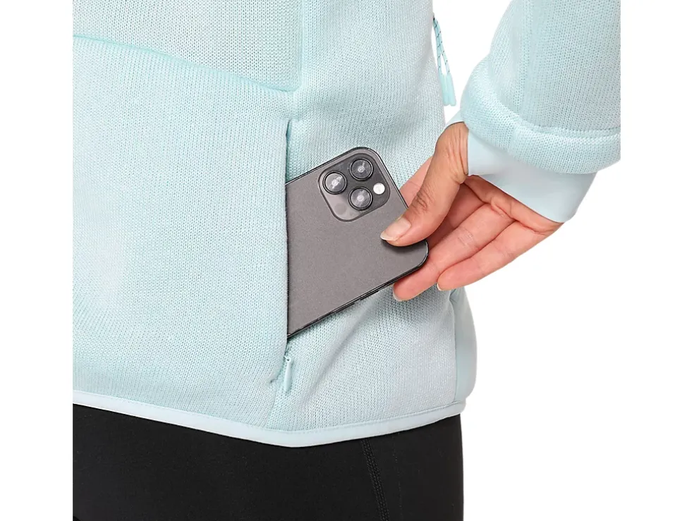 Cheap ASICS MIXER JACKET 2.0 Aquamarine