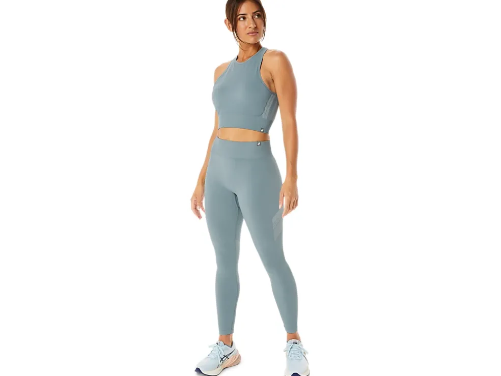 Best ASICS NAGINO FLEX SEAMLESS TIGHT Light Steel