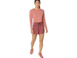 Best Sale ASICS NAGINO 4IN RUN SHORT Brisket Red