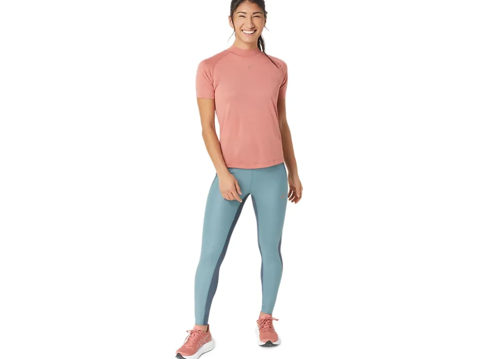 Discount ASICS NAGINO RUN TIGHT Foggy Teal/Tarmac
