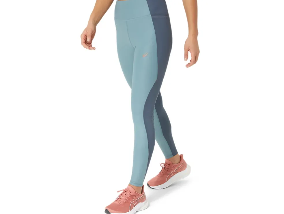Discount ASICS NAGINO RUN TIGHT Foggy Teal/Tarmac