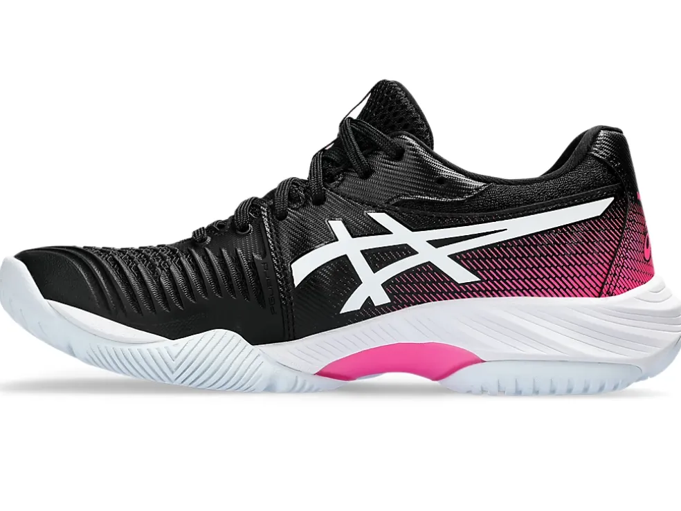 Sale ASICS NETBURNER BALLISTIC FF 3 Black/Hot Pink