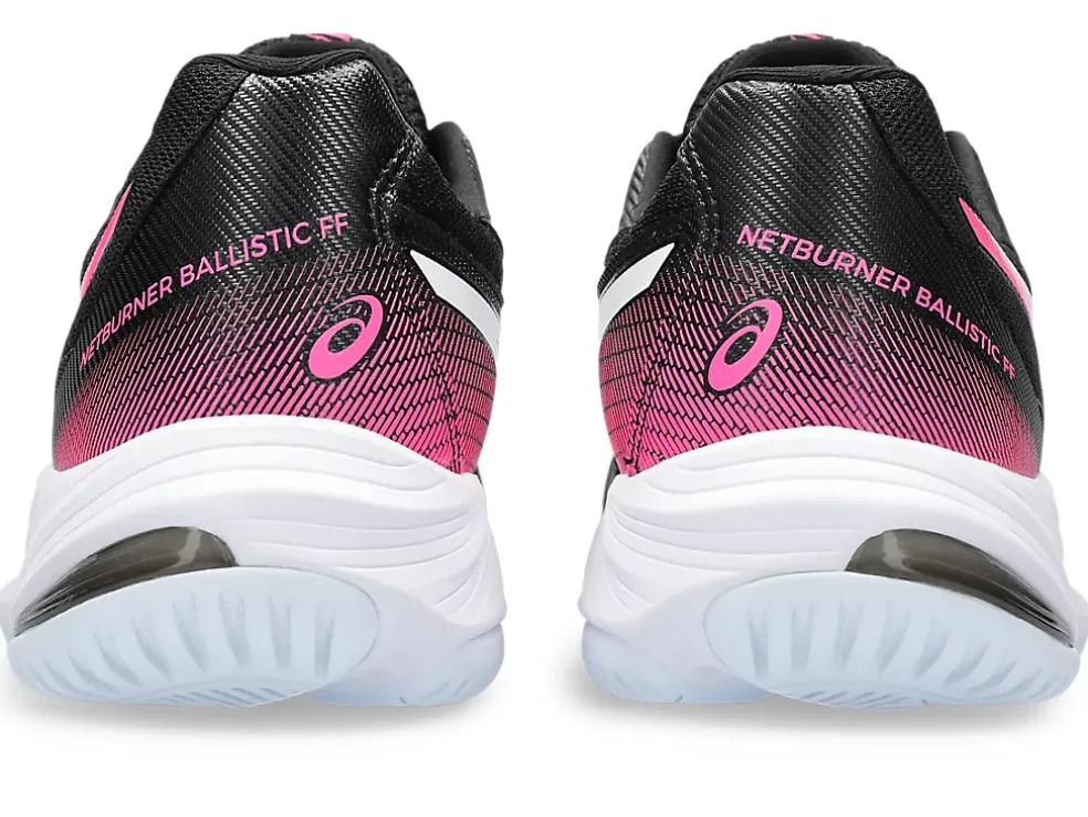 Sale ASICS NETBURNER BALLISTIC FF 3 Black/Hot Pink