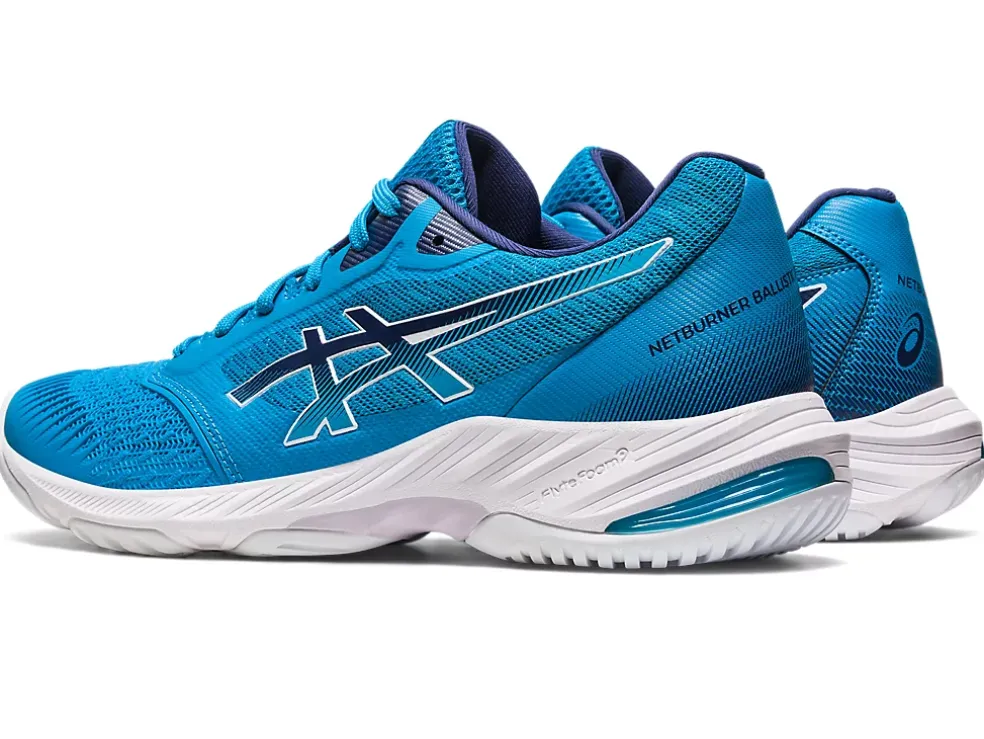 Outlet ASICS NETBURNER BALLISTIC FF 3 Island Blue/Indigo Blue