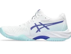 Shop ASICS NETBURNER BALLISTIC FF 3 White/Blue Violet