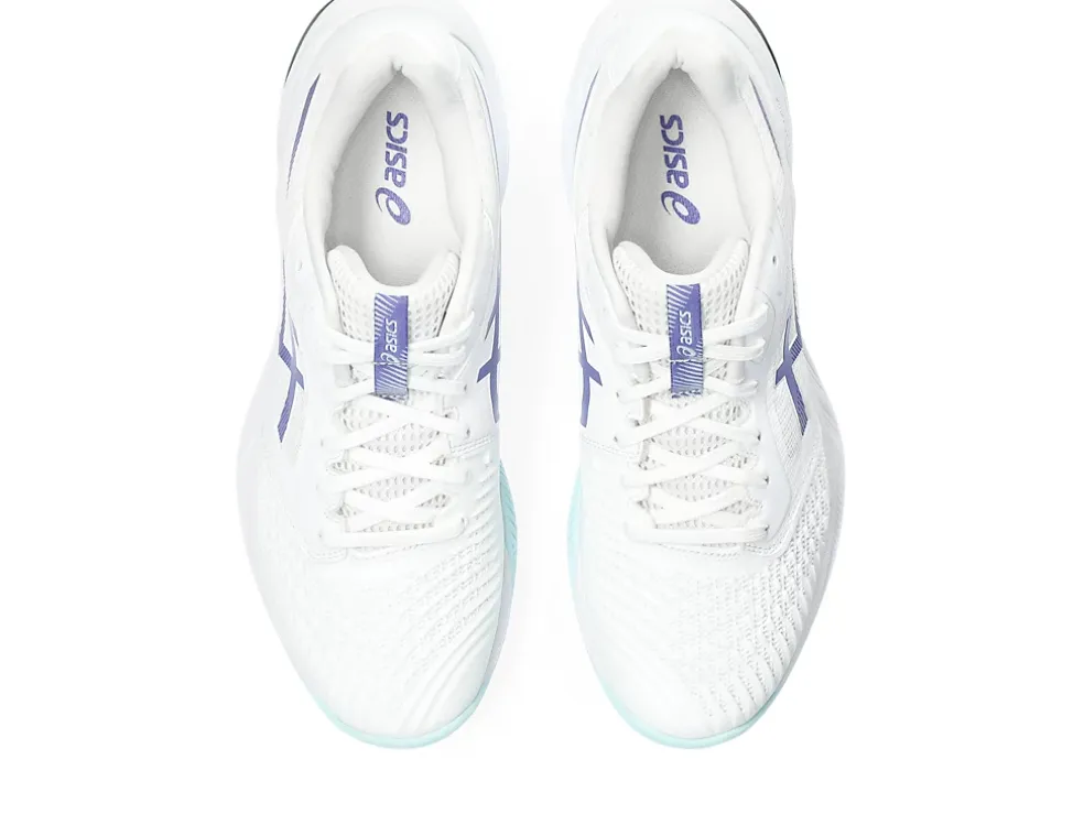 Shop ASICS NETBURNER BALLISTIC FF 3 White/Blue Violet
