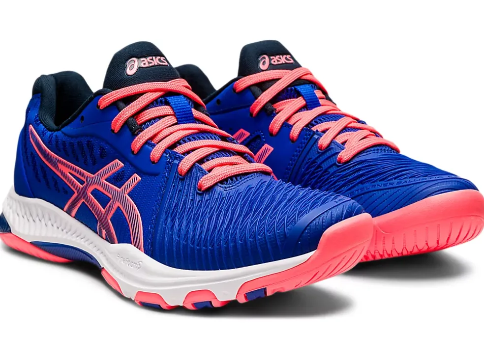 Flash Sale ASICS NETBURNER BALLISTIC FF 2 Lapis Lazuli Blue/Blazing Coral