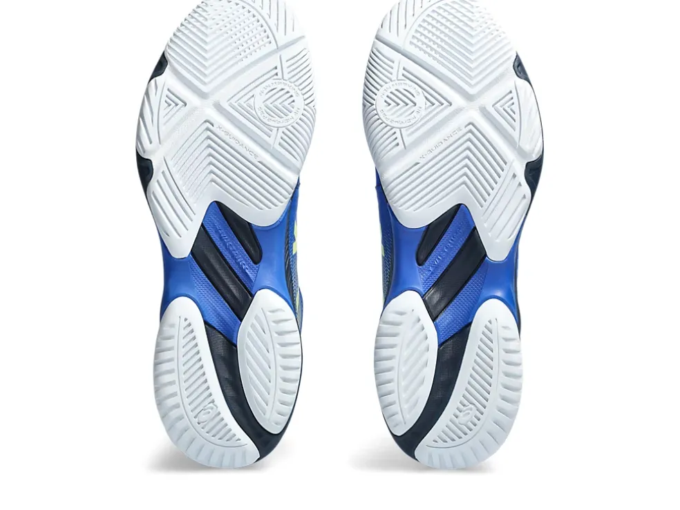 New ASICS NETBURNER BALLISTIC FF MT 3 Illusion Blue/Glow Yellow