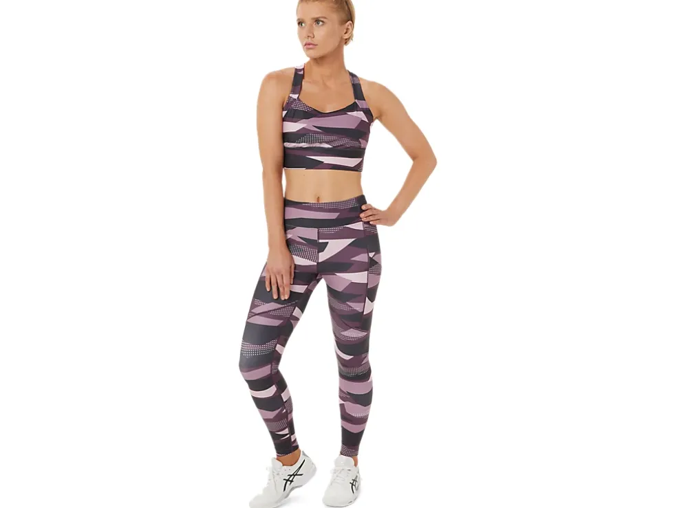 Online ASICS NEW STRONG 92 PRINTED BRA Barely Rose Print