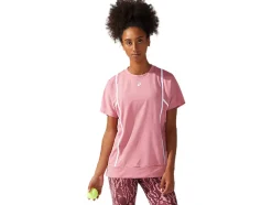 Best Sale ASICS NEW STRONG 92 SHORT SLEEVE TOP Smokey Rose/Brilliant White