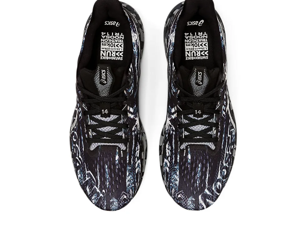 Best ASICS NOOSA TRI 14 Black/Pure Silver