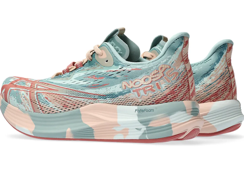 Cheap ASICS NOOSA TRI 15 Pure Aqua/Pale Apricot