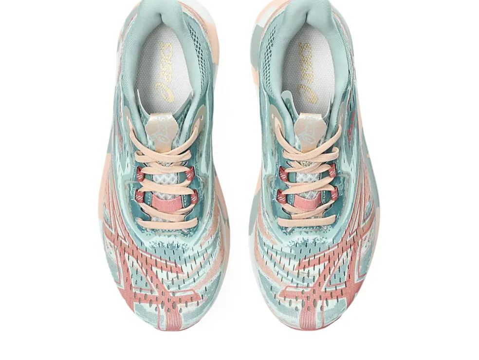 Cheap ASICS NOOSA TRI 15 Pure Aqua/Pale Apricot