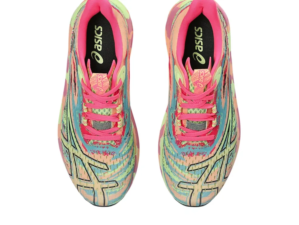 Clearance ASICS NOOSA TRI 15 Summer Dune/Lime Green