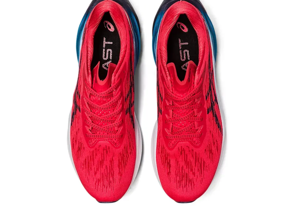 Cheap ASICS NOVABLAST 3 Electric Red/Midnight