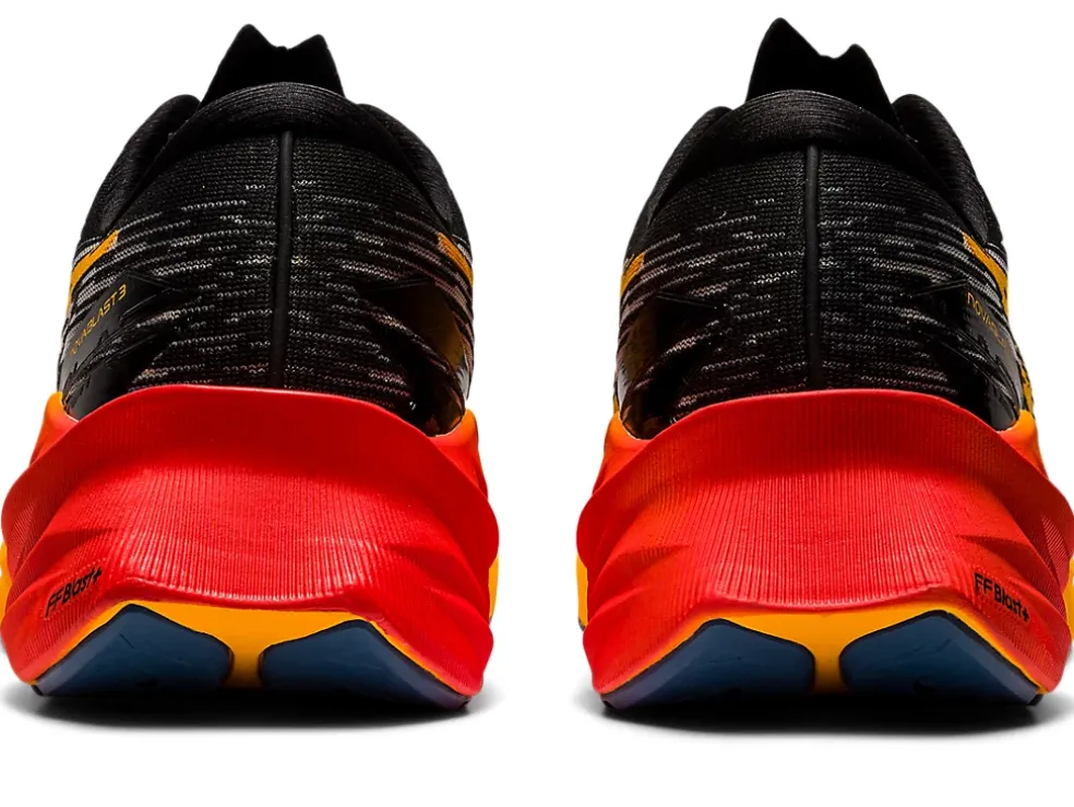New ASICS NOVABLAST 3 Black/Amber