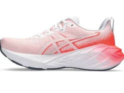 Best Sale ASICS NOVABLAST 4 White/Sunrise Red