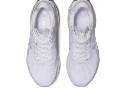 New ASICS NOVABLAST 3 White/Piedmont Grey
