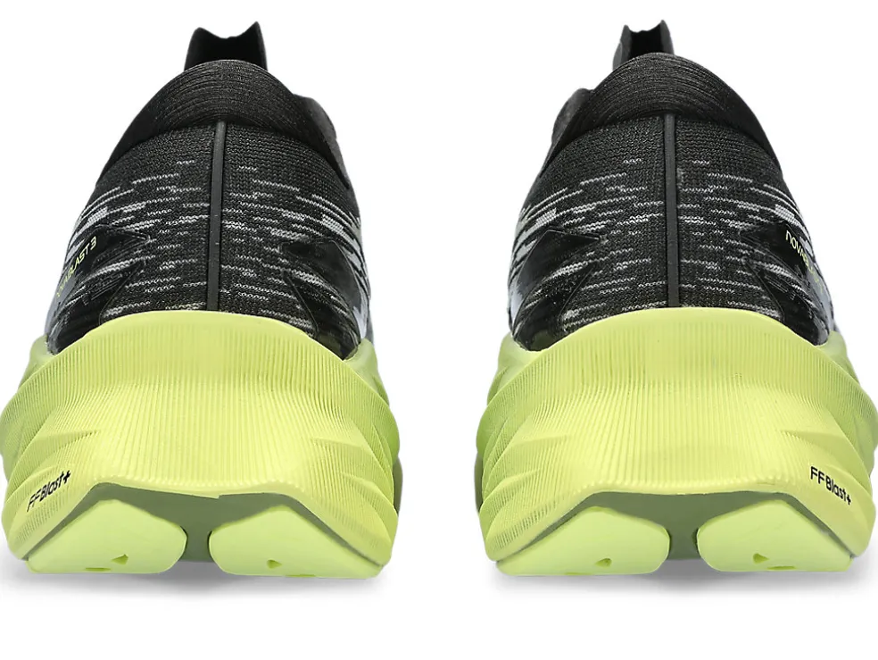 Best Sale ASICS NOVABLAST 3 Black/Dried Leaf Green