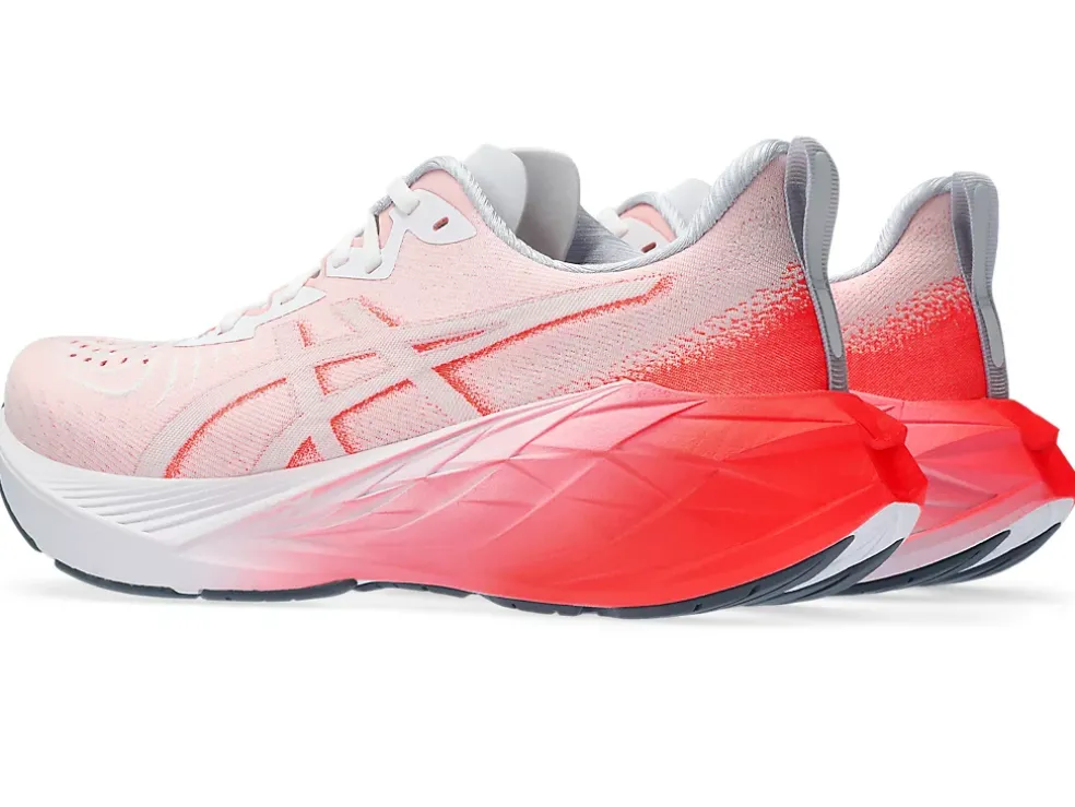 Sale ASICS NOVABLAST 4 White/Sunrise Red