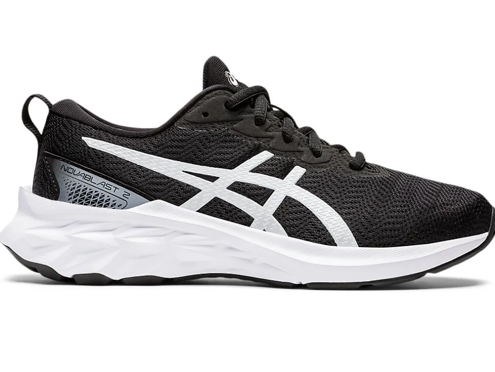 Store ASICS NOVABLAST 2 GRADE SCHOOL Black/White