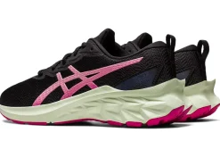 Hot ASICS NOVABLAST 2 GRADE SCHOOL Black/Fruit Punch