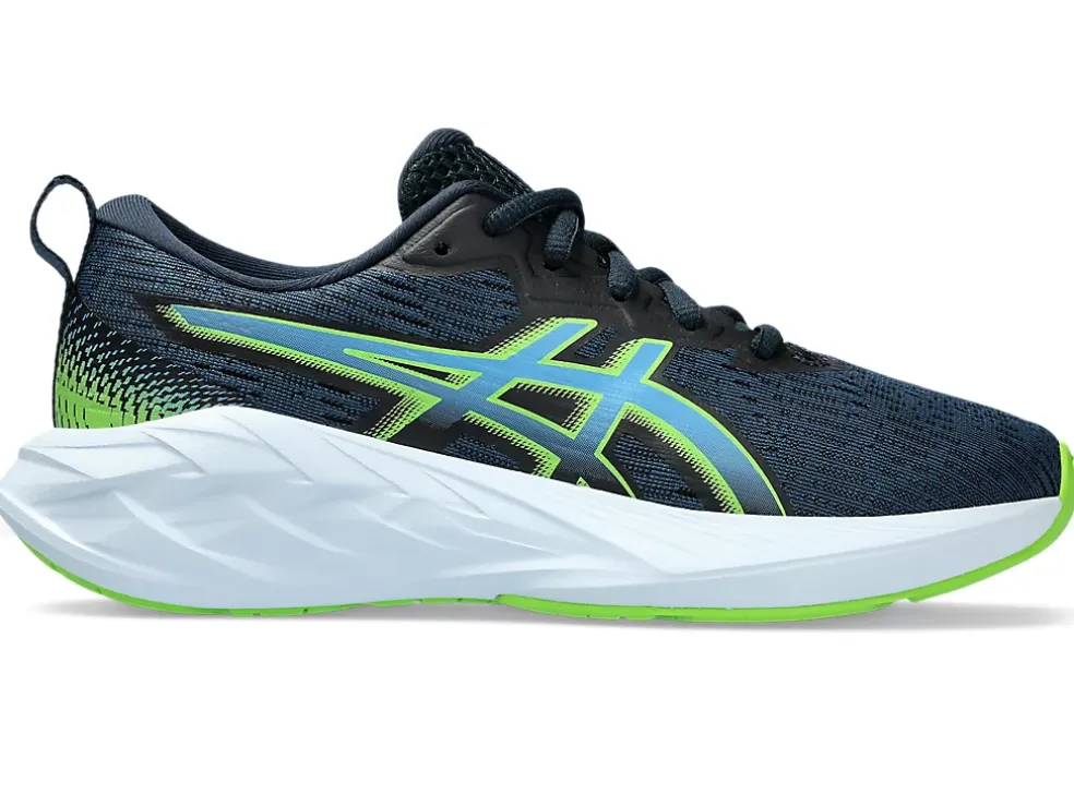 Cheap ASICS NOVABLAST 4 GRADE SCHOOL French Blue/Waterscape