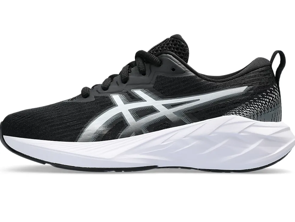 New ASICS NOVABLAST 4 GRADE SCHOOL Black/White