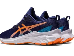 Store ASICS NOVABLAST 2 GRADE SCHOOL Indigo Blue/Sun Peach