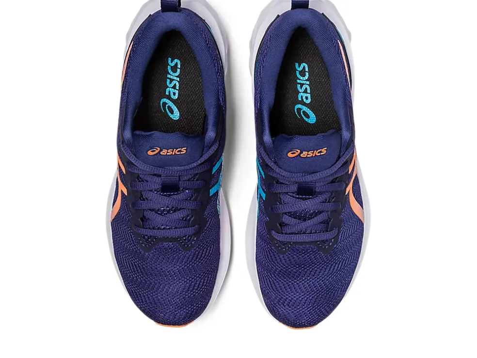 Store ASICS NOVABLAST 2 GRADE SCHOOL Indigo Blue/Sun Peach