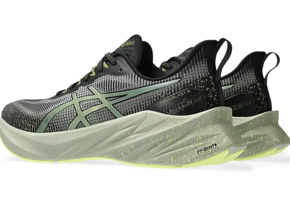 Clearance ASICS NOVABLAST 3 LE Black/Glow Yellow