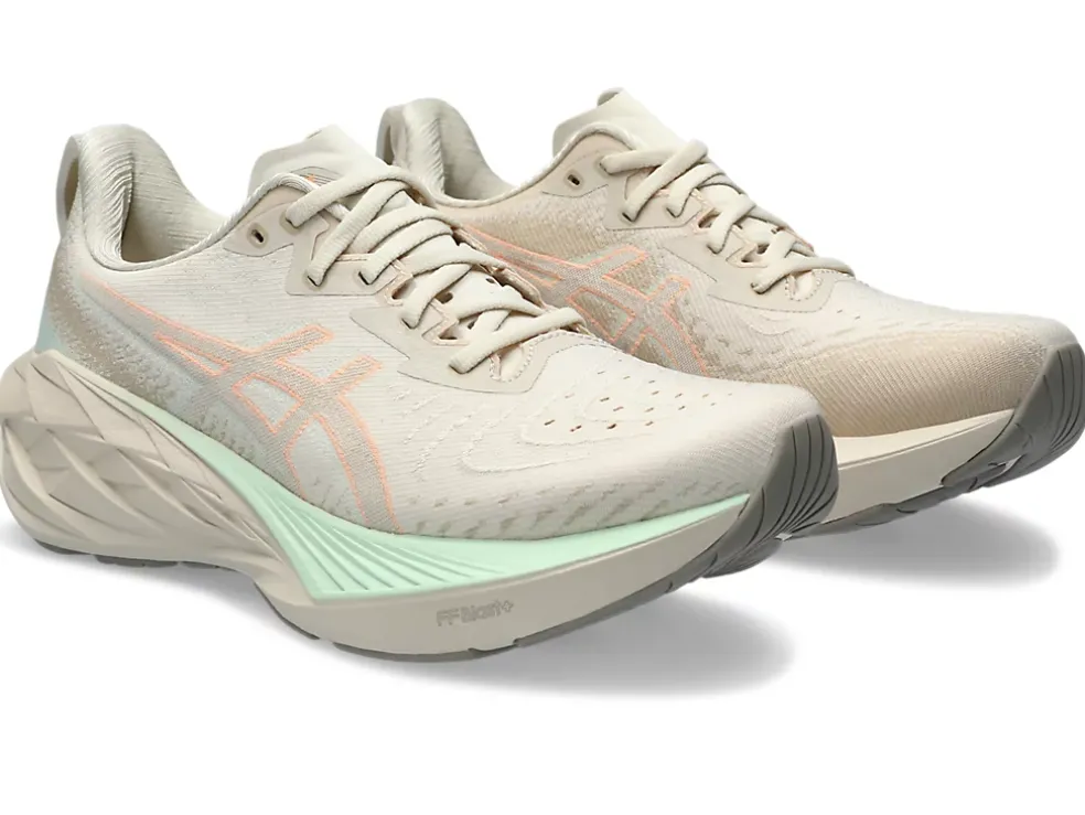Cheap ASICS NOVABLAST 4 WIDE Oatmeal/Moonrock