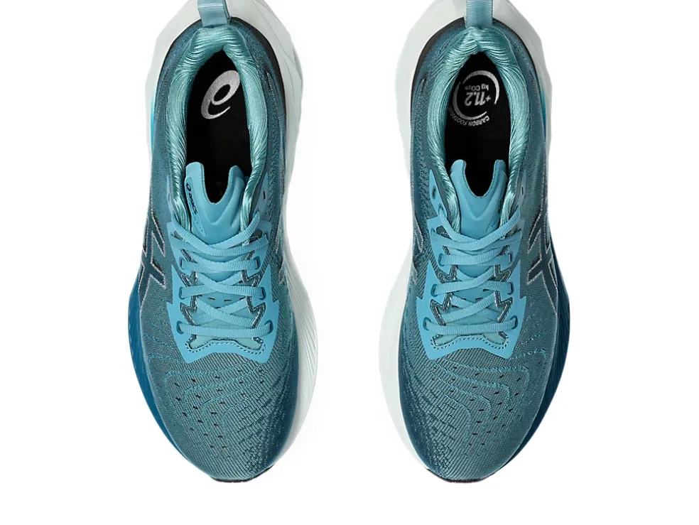 Discount ASICS NOVABLAST 4 WIDE Blue Teal/Evening Teal