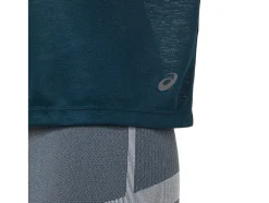 New ASICS OPEN BACK LONG SLEEVE TOP French Blue