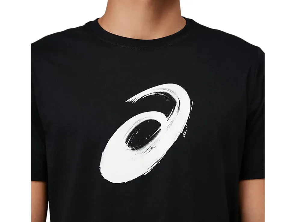 Flash Sale ASICS PAINTBRUSH SHORT SLEEVE TEE Performance Black