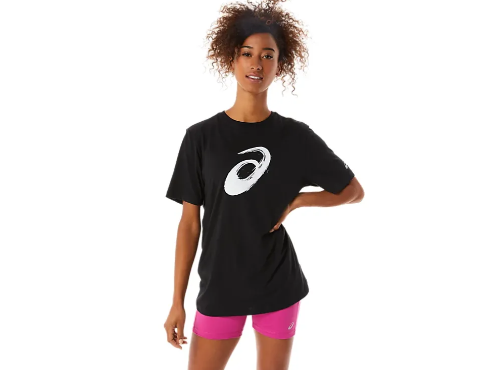 Flash Sale ASICS PAINTBRUSH SHORT SLEEVE TEE Performance Black