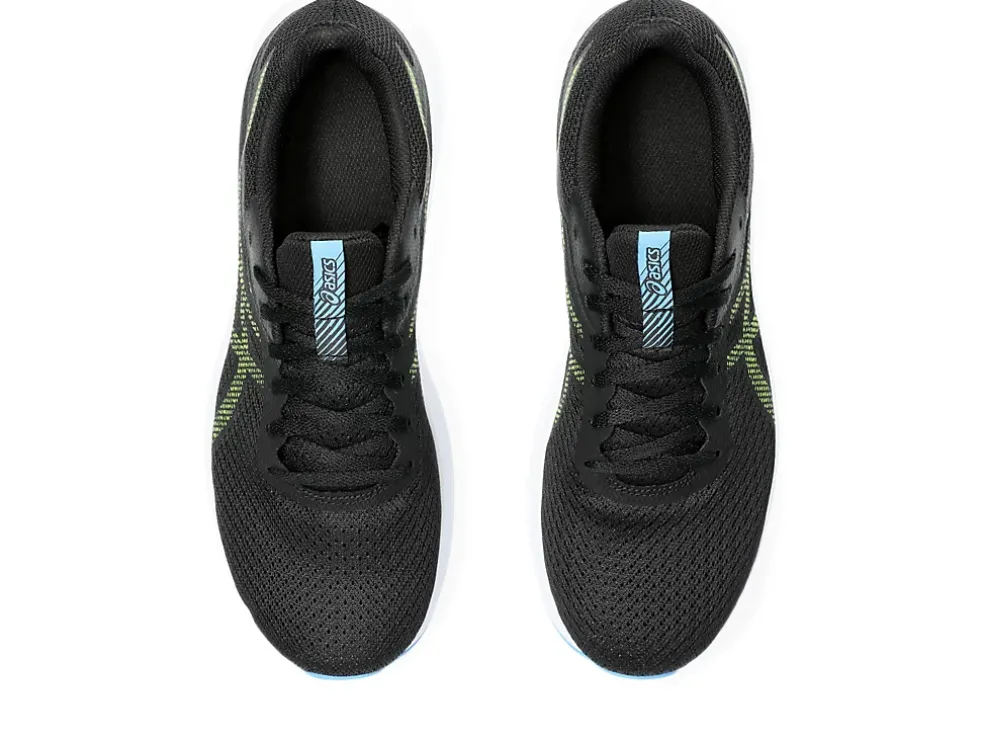 Cheap ASICS PATRIOT 13 Black/Electric Lime