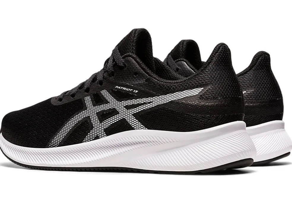 Cheap ASICS PATRIOT 13 Black/White
