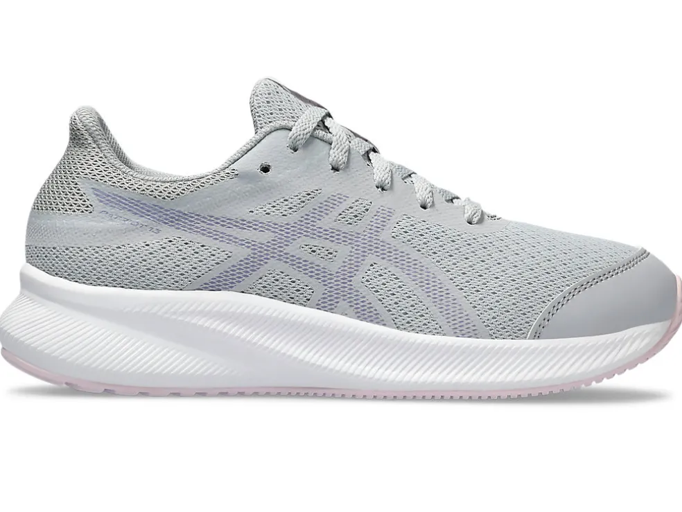 Best ASICS PATRIOT 13 GRADE SCHOOL Piedmont Grey/Faded Ash Rock