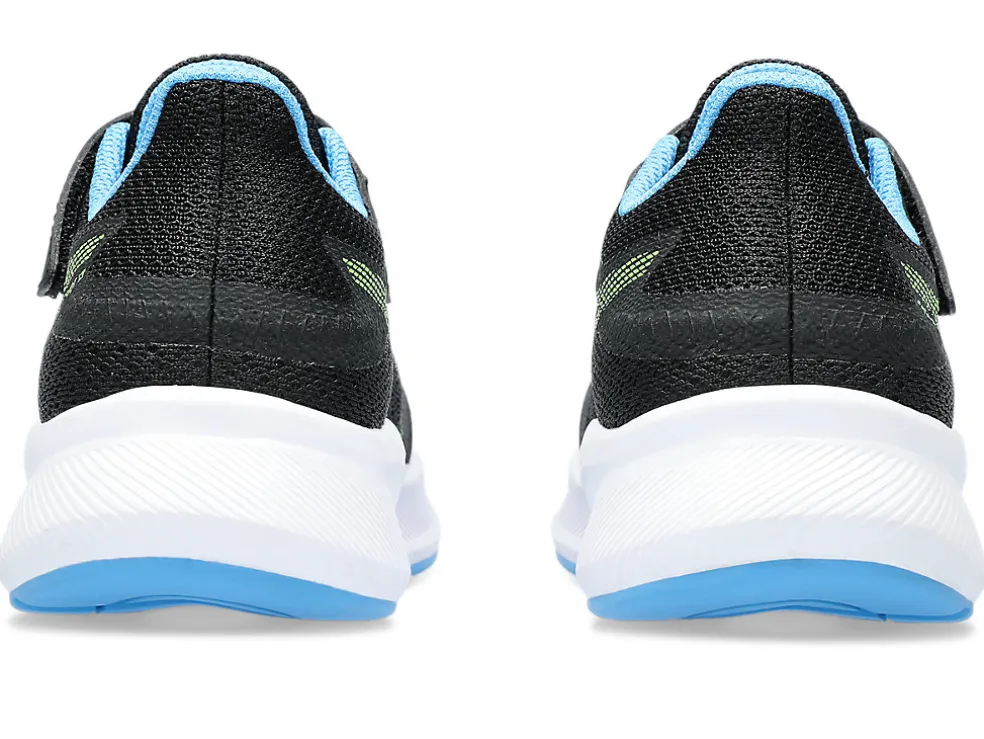 Online ASICS PATRIOT 13 PRE-SCHOOL Black/Electric Lime