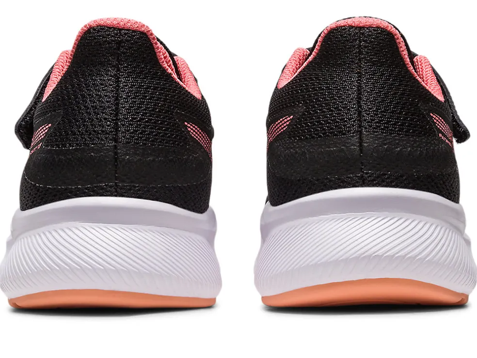 New ASICS PATRIOT 13 PRE-SCHOOL Black/Papaya