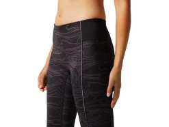 New ASICS PIPING GRAPHIC TIGHT Performance Black/Carrier Grey