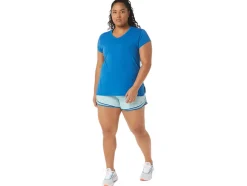 Hot ASICS PR LYTE 2.5IN RUN SHORT Clear Blue Spacedye/Lake Drive