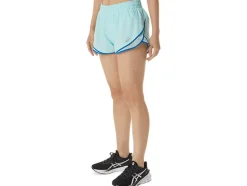 Hot ASICS PR LYTE 2.5IN RUN SHORT Clear Blue Spacedye/Lake Drive