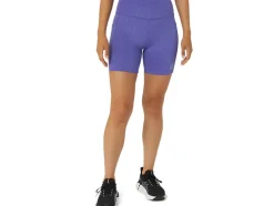 Cheap ASICS PR LYTE 5IN RUN SHORT WITH POCKETS Blue Violet Suminagshi Print