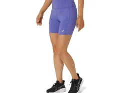 Cheap ASICS PR LYTE 5IN RUN SHORT WITH POCKETS Blue Violet Suminagshi Print