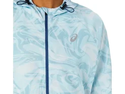 Discount ASICS PR LYTE PACKABLE JACKET Sky Sumi Drop
