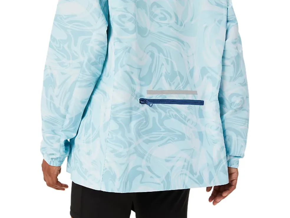Discount ASICS PR LYTE PACKABLE JACKET Sky Sumi Drop